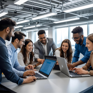 Managed Service Client employees receiving training from RemoteOver.com.