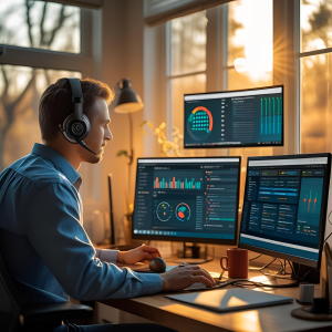 RemoteOver.com Tech provides Remote Monitoring and management services to a managed service client.